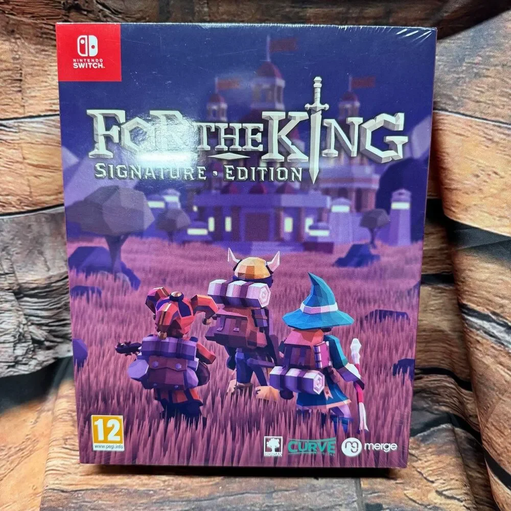 For The King Signature Edition Nintendo Switch Game New Factory Sealed Box PAL
